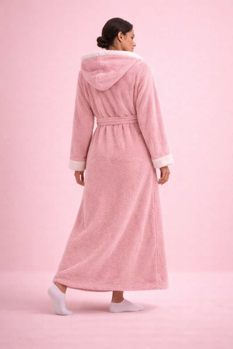 Robe à capuche Élégance Cocoon