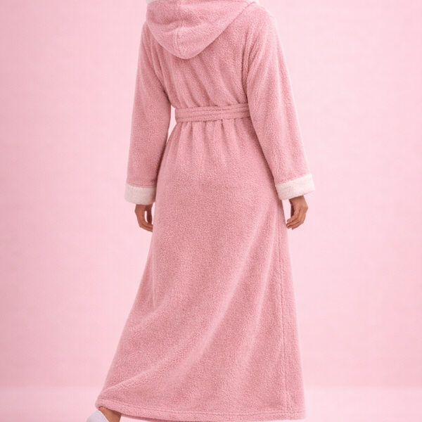 Robe à capuche Élégance Cocoon