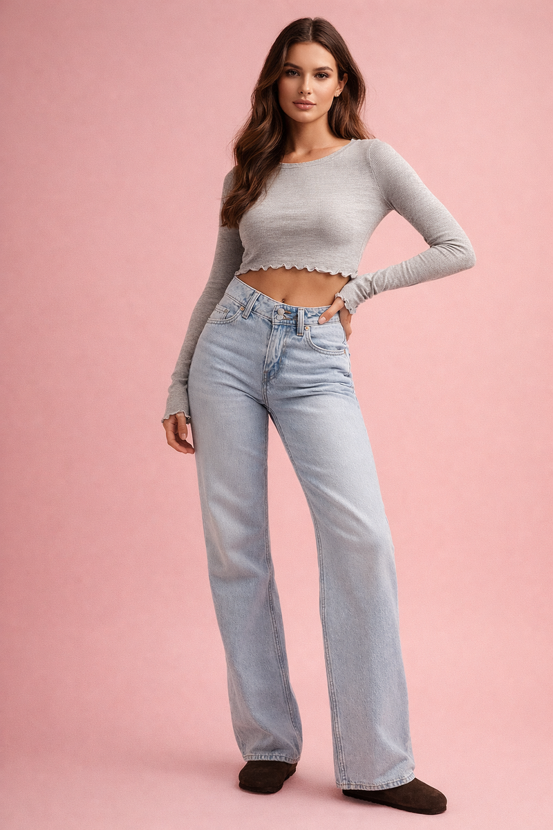 Élise Straight-Leg Jeans