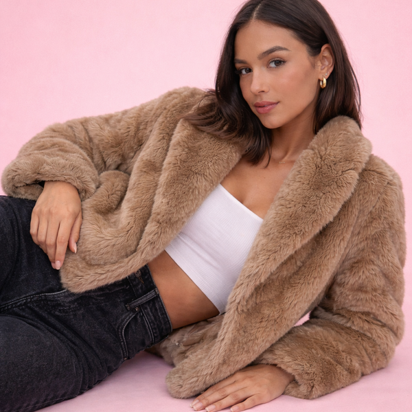Luxe Embrace Faux Fur Jacket