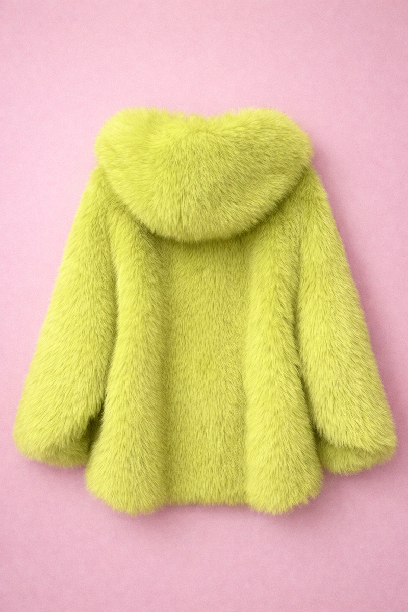 Luxe Aura Kunstpelzjacke