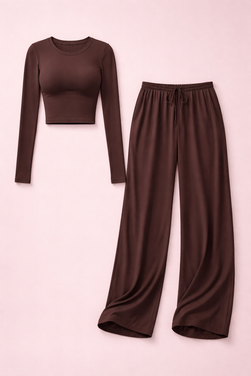 Velour Flow Lounge Set