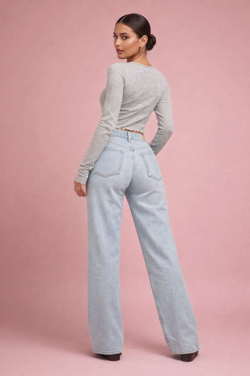 Élise Straight-Leg Jeans